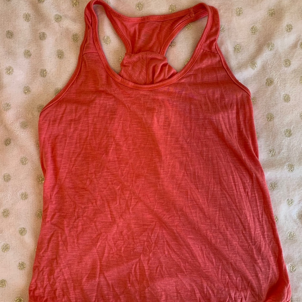 Hot pink tank